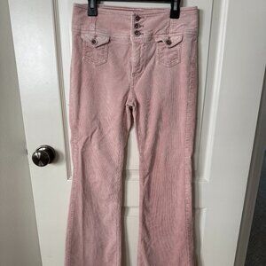 Anthropologie Pilcro & The Letterpress pink corduroy jeans - 25
